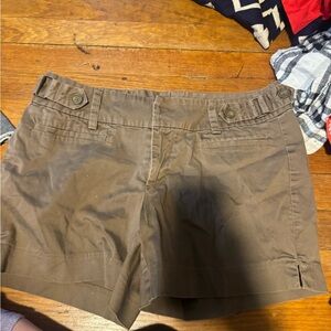a.n.a Brown Cargo Shorts with Elastic Waistband